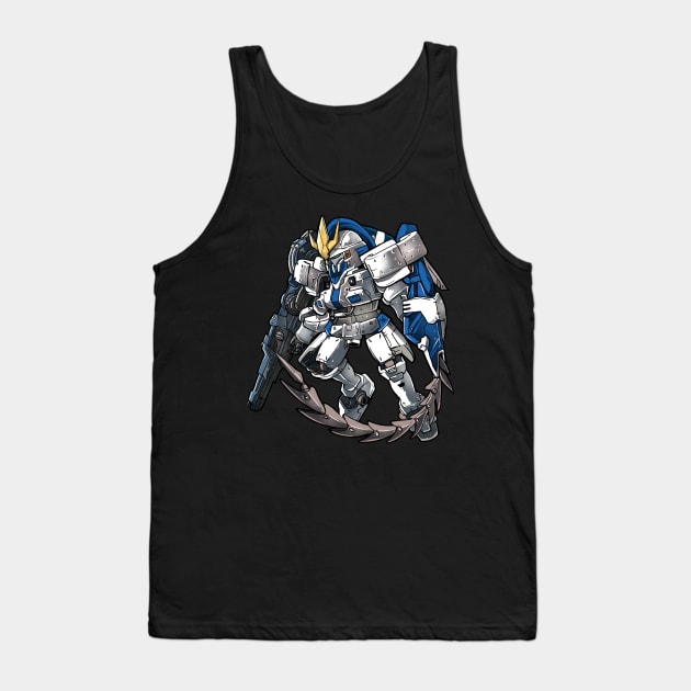 Tallgeese III Deform Tank Top by RatjoenMerch